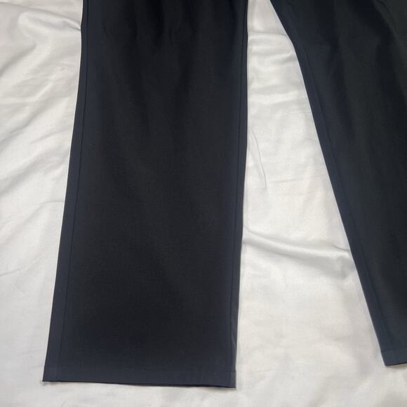 Travis Mathew Right On Time Pants Mens Size 36 Black Performance Chinos Golf Dad - Picture 3 of 14